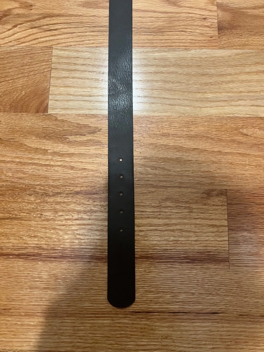 Women's Gap Pu Coated Split Leather Belt in Black Color: Medium
